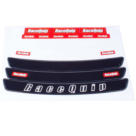 RaceQuip Helmet Visor Strip Face Shield Decal Sheet - 200111