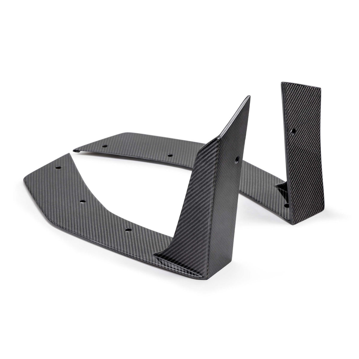 Anderson Composites Type-GT5 Carbon Fiber Front Splitter Wickers (2024 - 2025 Mustang) AC-FBC24FDMU-GT5