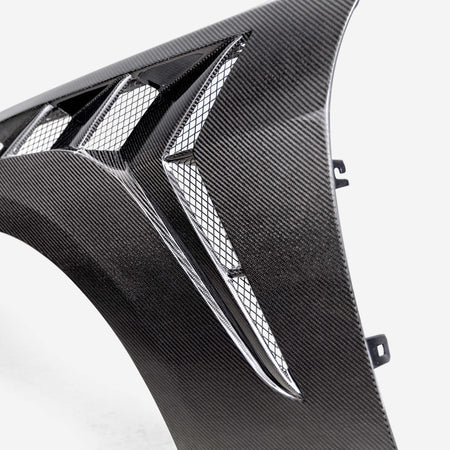 Anderson Composites Type-GTD Carbon Fiber Fenders (2024 - 2025 Mustang) AC-FF24FDMU-GTD