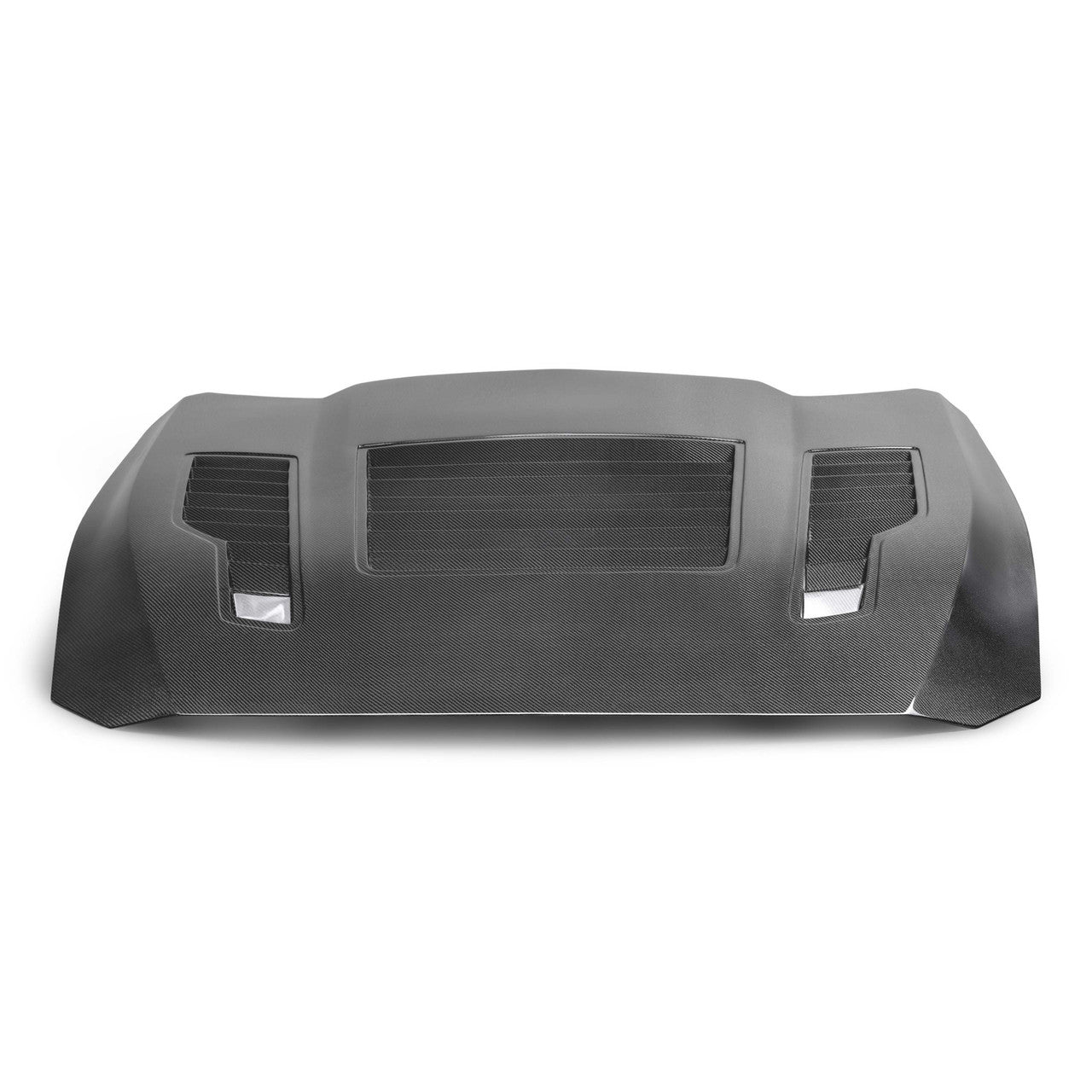 Anderson Composites Type-GT4 Double-Sided Carbon Fiber Hood (2024 - 2025 Mustang) AC-HD24FDMU-GT4-DS