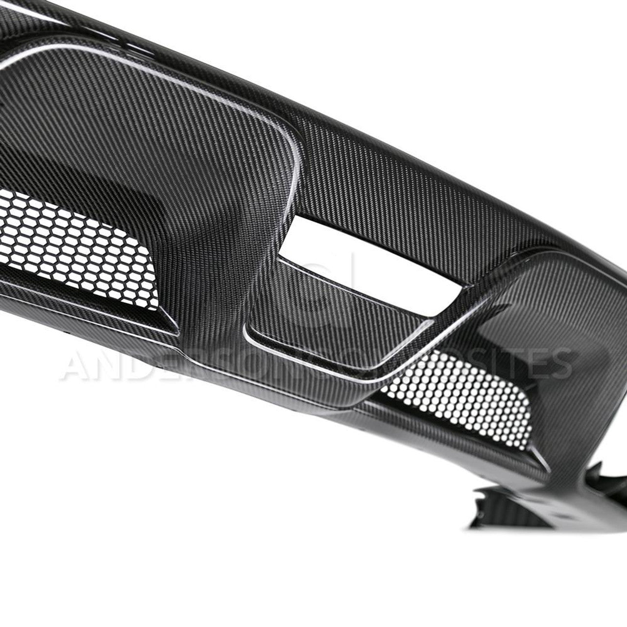 Anderson Composites Carbon Fiber Rear Diffuser/Valance (15-19 Shelby GT350) AC-RL15MU350