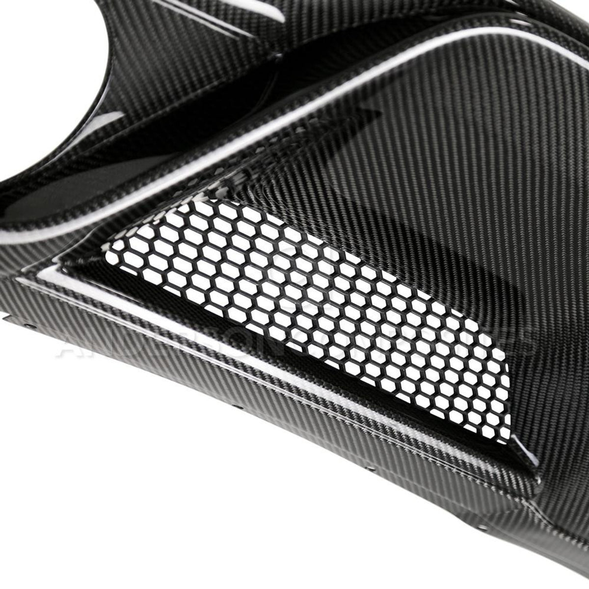 Anderson Composites Carbon Fiber Rear Diffuser/Valance (15-19 Shelby GT350) AC-RL15MU350