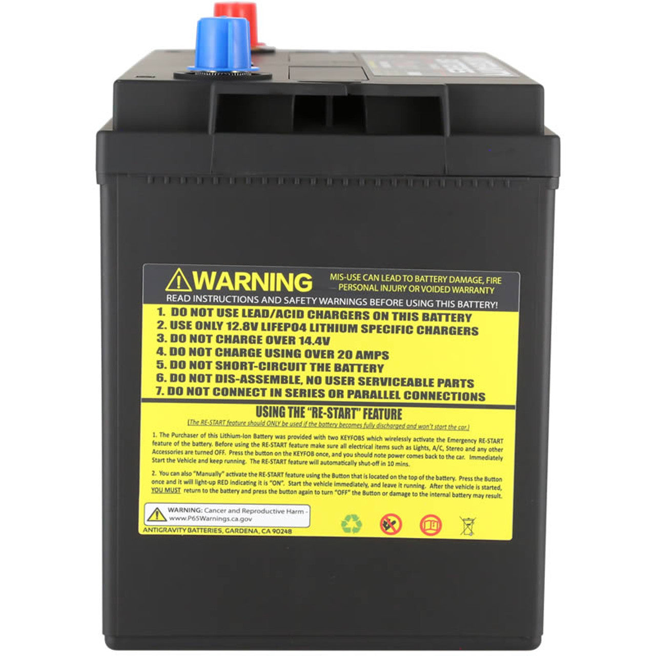 Antigravity H5/Group 47 Car Battery 40Ah AG-H5-40-RS