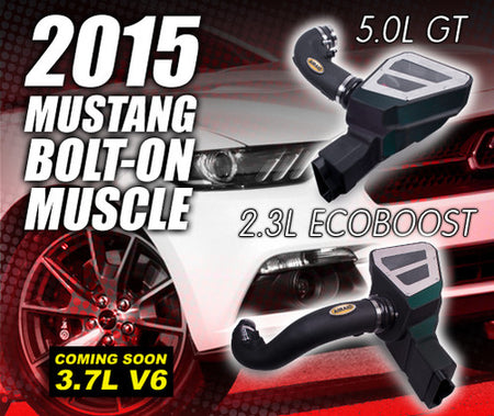 Airaid Cold Air Intake Yellow Filter (15-17 Mustang Ecoboost) 455-326