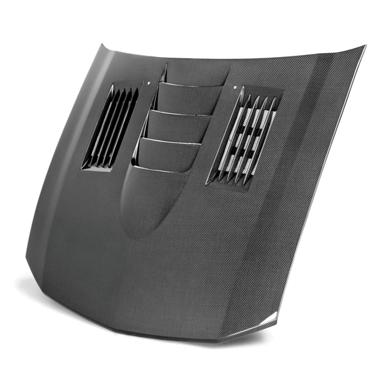 Anderson Composites Type-SS Carbon Fiber Hood (05-09 Mustang) AC-HD0506FDMU-SS