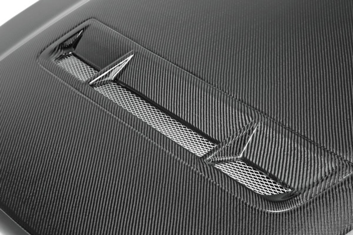 Anderson Composites GT500-Style Hood (10-14 Mustang/GT500) AC-HD1011FDMU-GT