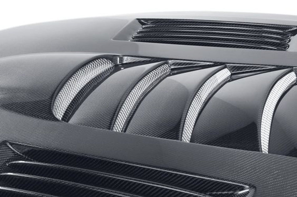 Anderson Composites SS-Style Hood (10-14 Mustang/GT500) AC-HD1011FDMU-SS