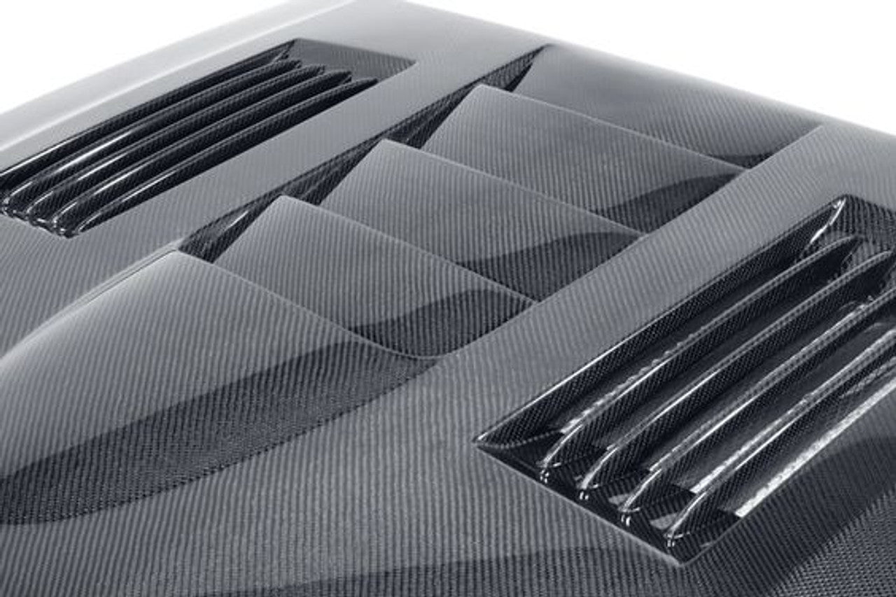 Anderson Composites SS-Style Hood (10-14 Mustang/GT500) AC-HD1011FDMU-SS