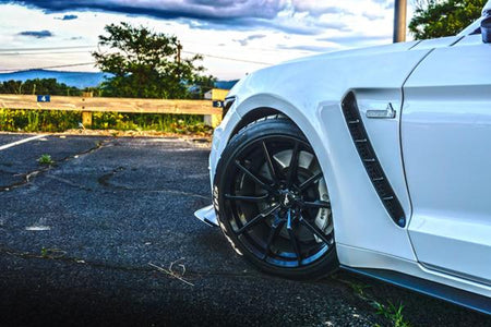 Anderson Composites Type-GT350 Fiberglass Front Fenders (15-17 Mustang) AC-FF15FDMU-GR-GF