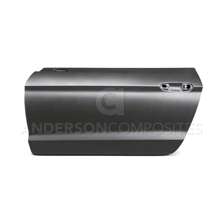 Anderson Composites Dry Carbon Fiber Doors (2015-2023 Mustang) AC-DD15FDMU-DRY
