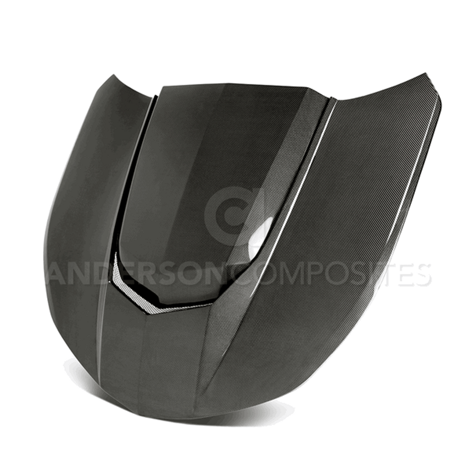Anderson Composites Double Sided Type-AZ Carbon Fiber Hood (16-19 Camaro) AC-HD16CHCAM-AZ-DS