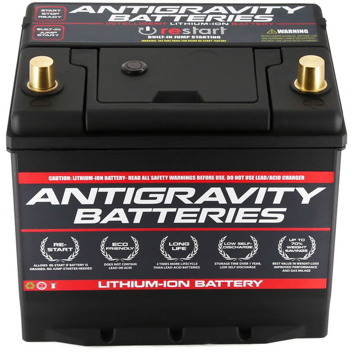 Antigravity Group 24 Car Battery 60Ah Left Positive Terminal AG-24-60-RS