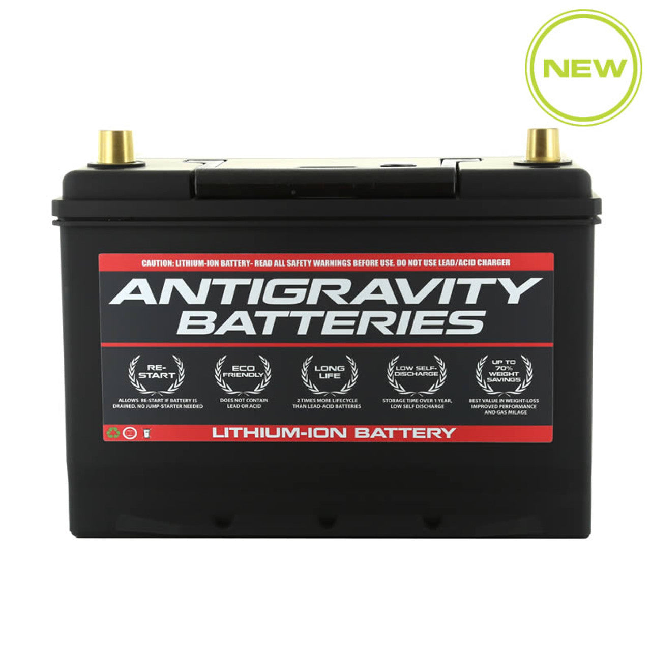 Antigravity Group 24 Car Battery 60Ah Left Positive Terminal AG-24-60-RS