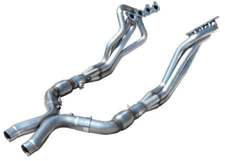 ARH 1-7/8" Long Tube Header X-Pipe Catted (11-14 Mustang GT) MTC5-11178300LSWC