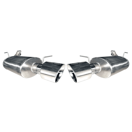 ARH Axleback Exhaust System SS Tips (11-14 GT500/Mustang 5.0L/Mustang V6) MST-11212AXBK