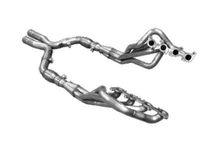 ARH Header 1-7/8" Off Road X-Pipe Bottle Neck Eliminator (2015 - 2017 Mustang GT) MTC5-15178300BEXNC