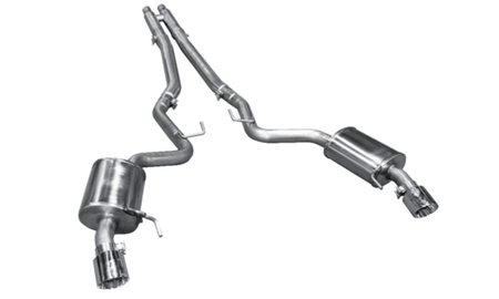 ARH Catback Exhaust System H-Pipe Pure Thunder (2015-2017 Mustang GT / 2024 Mustang GT) MTC5-15212CTBK