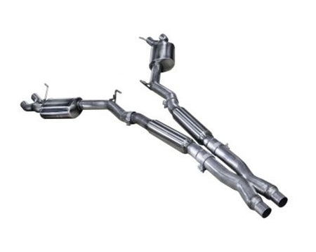 ARH Catback Exhaust 3in X-Pipe Pure Thunder (15-19 Shelby GT350) MTSH3-16300CTBK