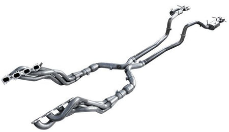 ARH Full 3" Exhaust System 1-7/8" Header Off Road X-Pipe (2016 - 2021 Shelby GT350) MTSH3-16178300FSNC