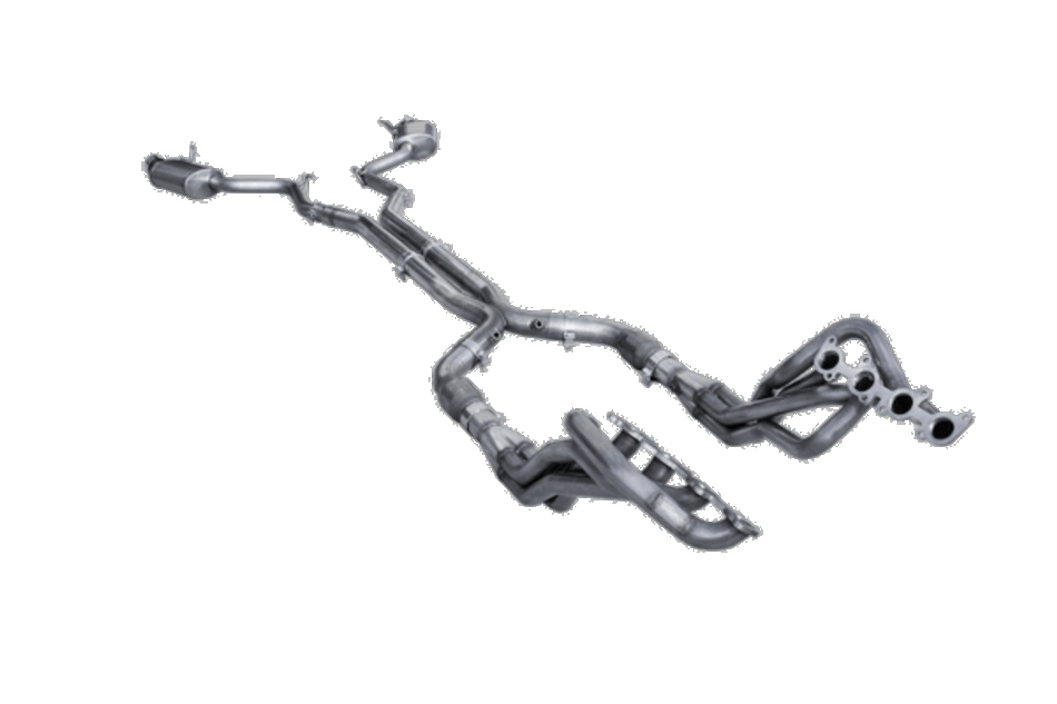 ARH Full Exhaust System 2" Header Off Road X-Pipe (2015 - 2017 Mustang GT Coupe) MTC5-15200300FSNC