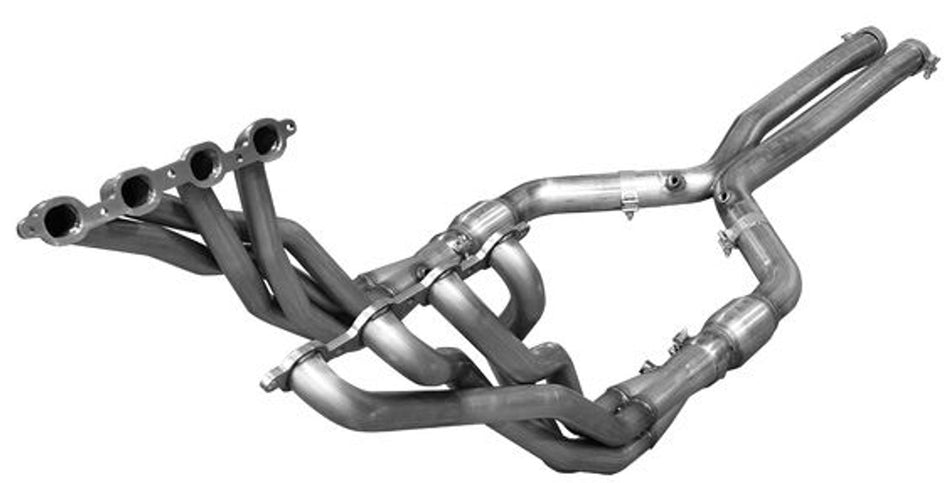 ARH Intermediate Exhaust System 2" Header Catted X-Pipe (2016+ Camaro) CAV8-16200300ISWC