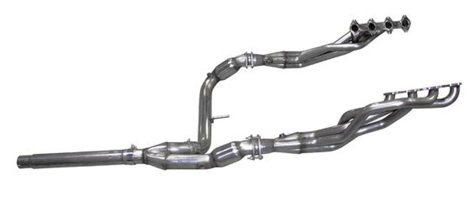 ARH Long Exhaust System 1-3/4" Header Catted Y-Pipe (04-08 F150 5.4L) F150-04134300LSWC