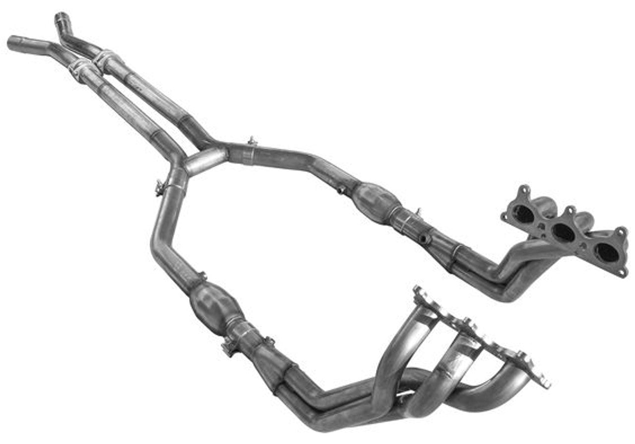 ARH Long Exhaust System 1-3/4" x 2-1/2" Header Off Road H-Pipe (2010 - 2011 Camaro V6) CAV6-10134212LSNC