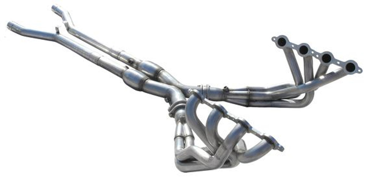 ARH 2" Headers & Catted X-Pipe Long System (2005 - 2008 C6 Corvette) C6-05200300LSWC