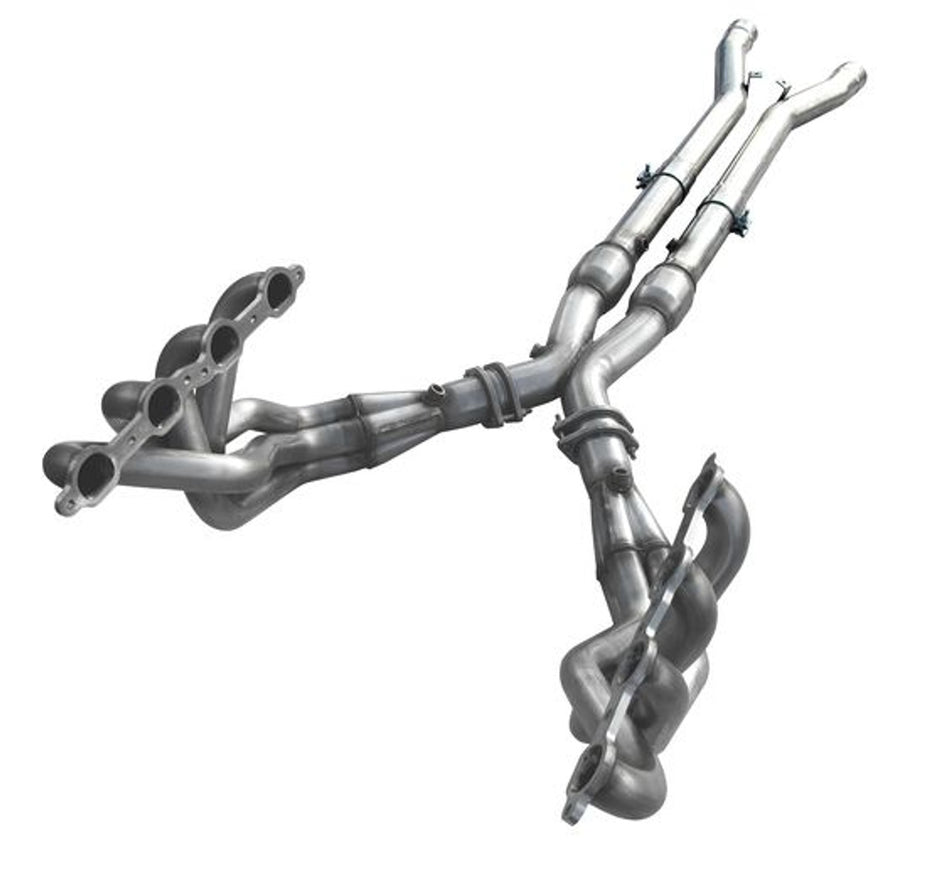 ARH Long Exhaust System 2" Header Catted X-Pipe (06-13 Corvette C6 Z06) Z06-06200300LSWC