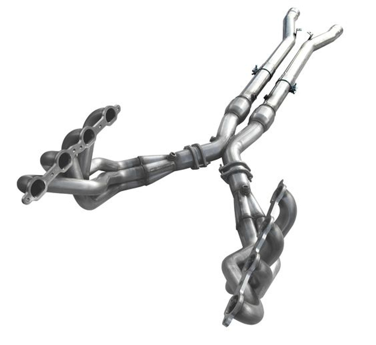 ARH Long Exhaust System 2" Header Off Road X-Pipe (2006 - 2013 Corvette C6 Z06) Z06-06200300LSNC