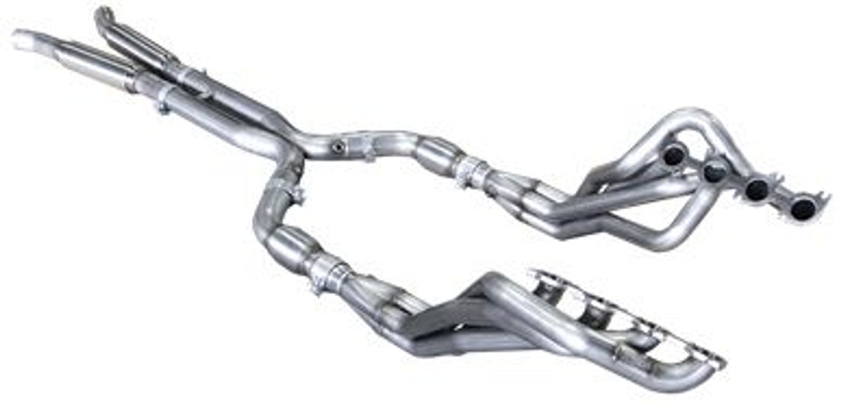 ARH Headers 2" Long System Off Road X-Pipe (2016 - 2021 Shelby GT350) MTSH3-16200300LSNC