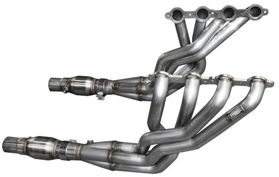 ARH Short Exhaust System 2" Header Catted Short Connect Pipe (2014+ Camaro Z28) CAZ28-14200300SSWC
