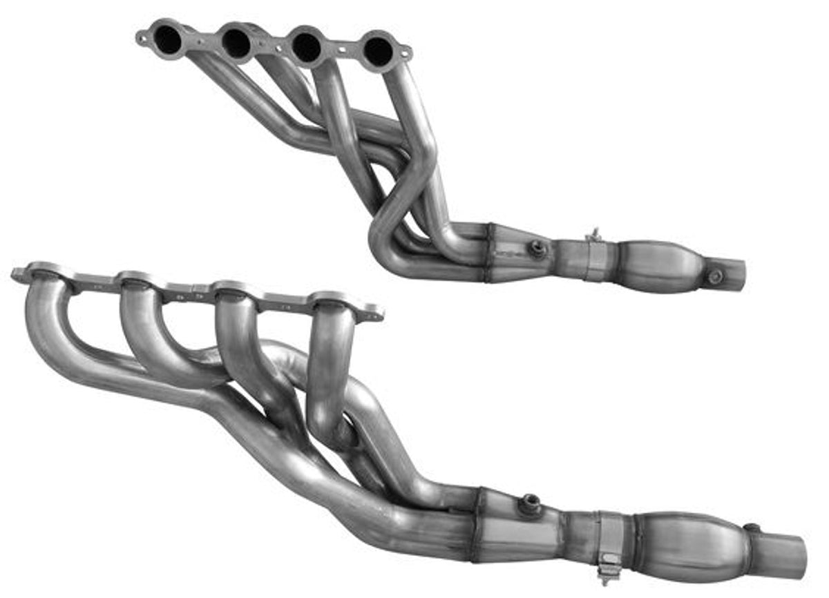 ARH Short Exhaust System 2" Header Off Road Connection Pipe (2010 - 2015 Camaro V8 LS3 / L99 / ZL1 / 1LE) CAV8-10200300SHNC