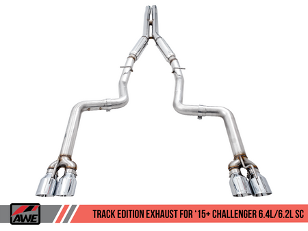 AWE Track Edition Exhaust Stock Tips (2015+ Challenger 6.4L/Hellcat & Demon 6.2L SC) 3015-11050