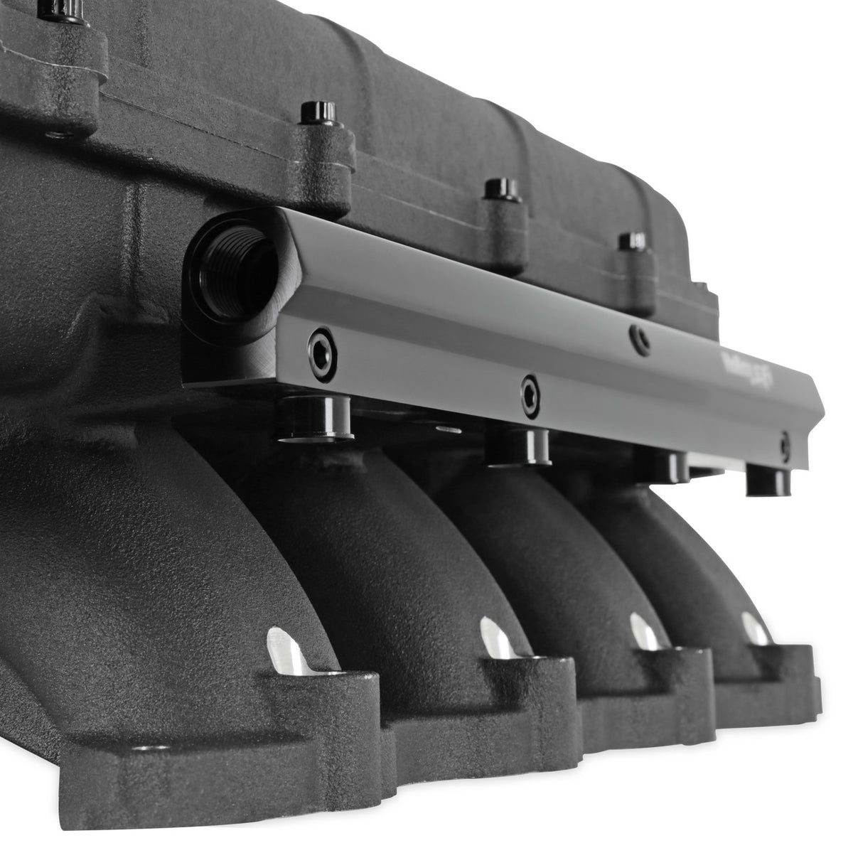 Holley EFI Ultra Lo-Ram Intake Manifold Black Ford Coyote 2015-2020 GT350/2019-2022 GT500 Throttle 300-912BK