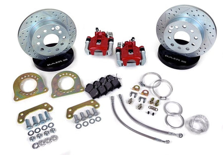 Baer Brakes 10.5" Classic Series Rear Brake Kit (GM 10/12 Bolt (BIH/BOA) Small Car Rear Ends) 4302517R