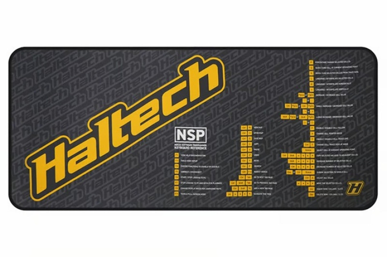 Haltech NSP Shortcuts Fat Mat / Desk Mat - HT-309037