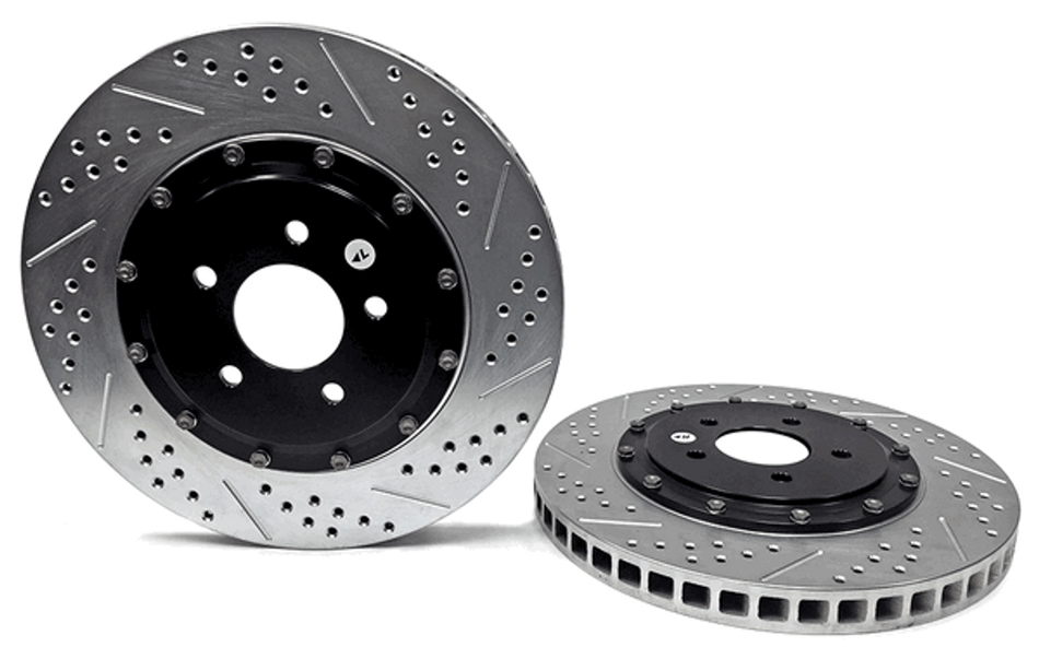 Baer Eradispeed+ Front 2-pc Performance Brake Rotors (2007 - 2012 GT500 / 2013 - 2014 GT PP / 2012 - 2013 BOSS) 2261031