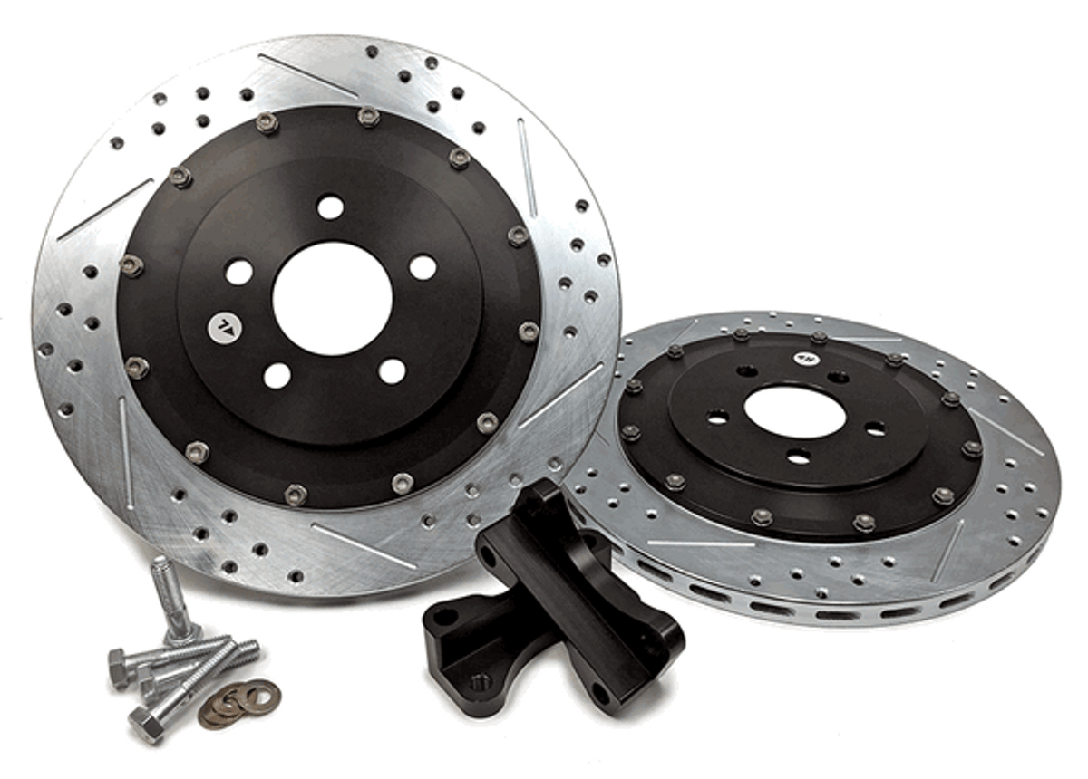 Baer Rear Brake Rotor 14" EradiSpeed +2 Upgrade (2005 - 2014 Mustang) 2262019
