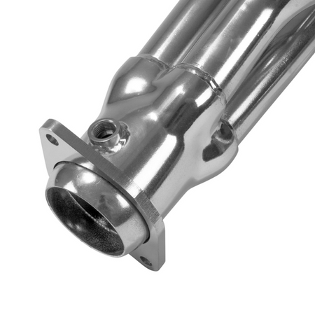 BBK 1-7/8" Shorty Headers Polished Silver Ceramic (11-17 Charger/Challenger 6.4L) 40190