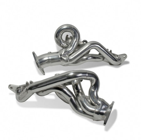 BBK Shorty Tuned 1-3/4" Headers Silver Ceramic (15-17 Mustang GT) 18480