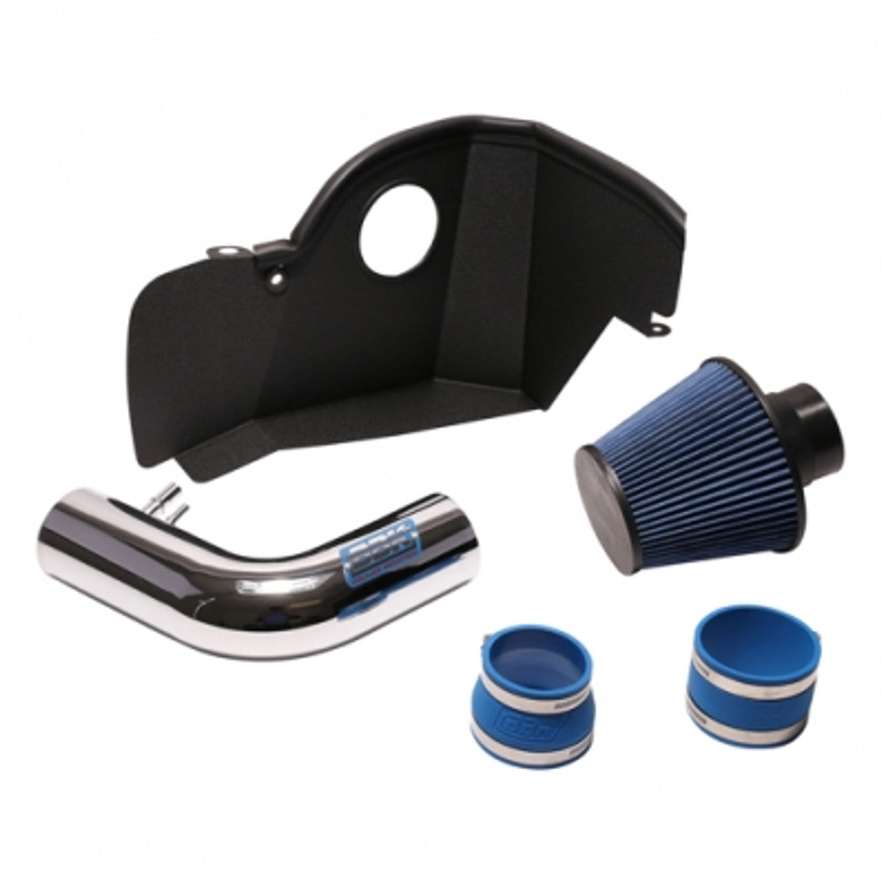 BBK Cold Air Intake Chrome (15-17 Mustang V6) 1846