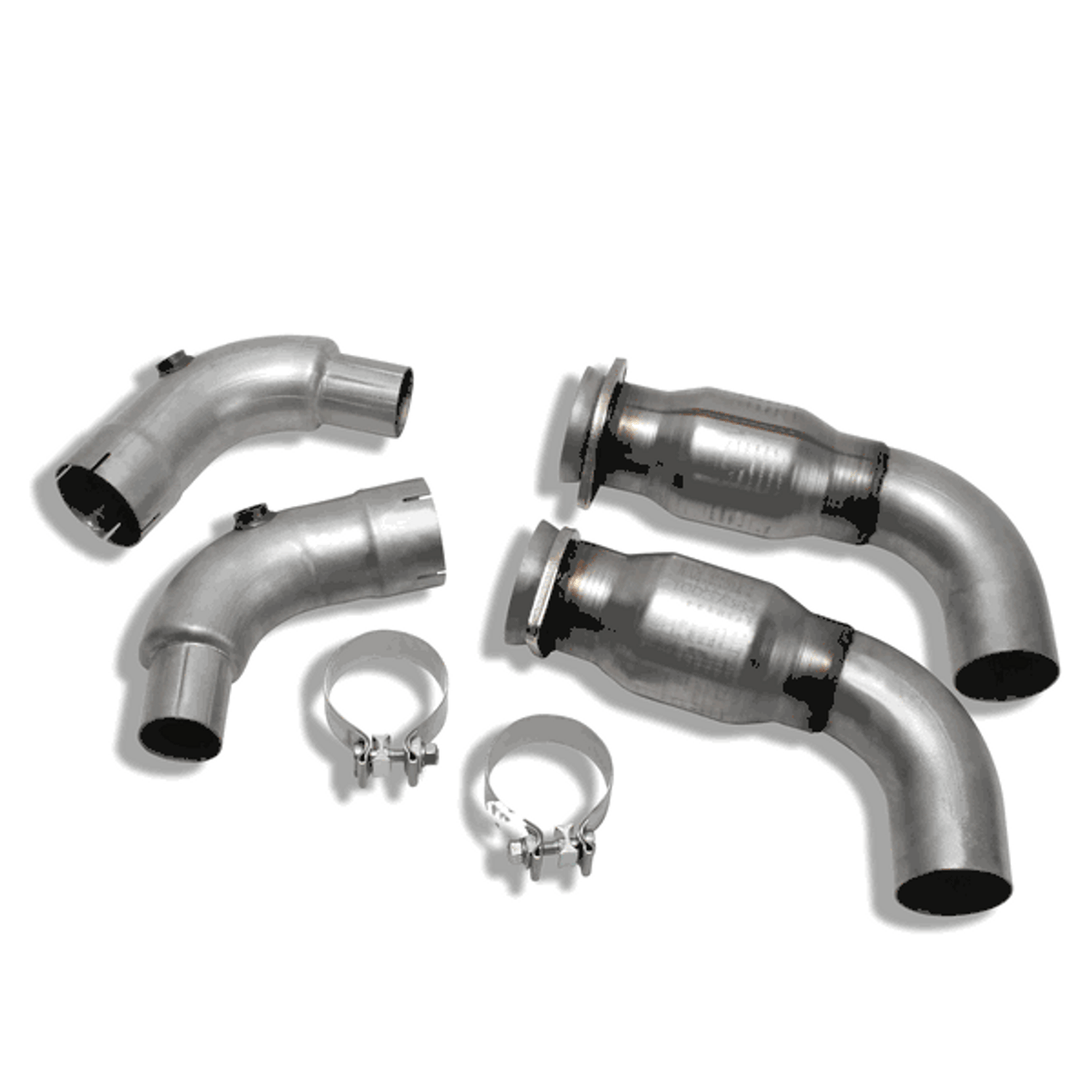 BBK 3" Short Mid Pipe w/High Flow Cats (06-18 Dodge 6.1/6.2/6.4 Hemi) 16481
