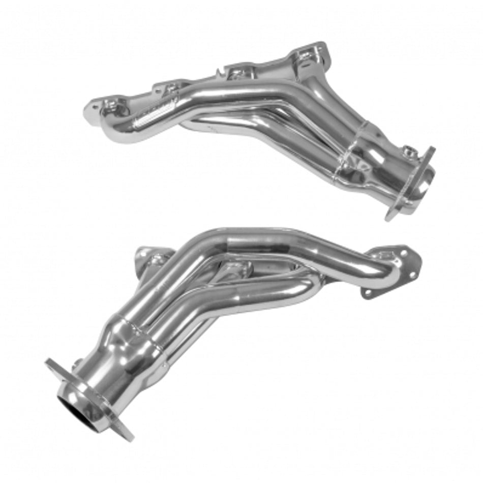 BBK 1-7/8" Shorty Headers Polished Silver Ceramic (11-17 Charger/Challenger 6.4L) 40190