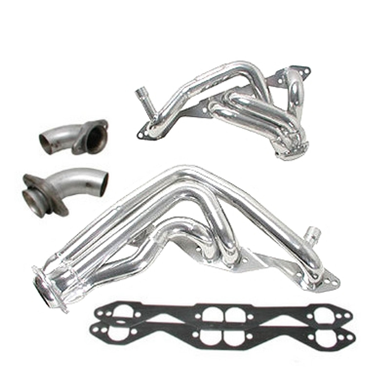 BBK Shorty Headers Chrome Titanium Ceramic (93-96 Impala SS LT-1) 1595