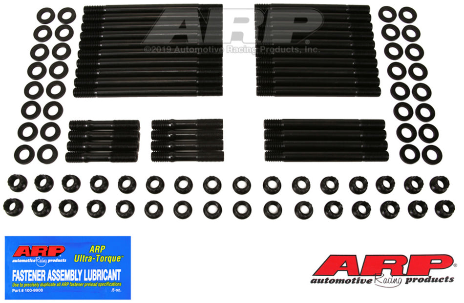 ARP Chevy Big Block MKIV w/ Merlin Heads 10 long Exhaust Stud Undercut 12pt Head Stud Kit - 235-4725