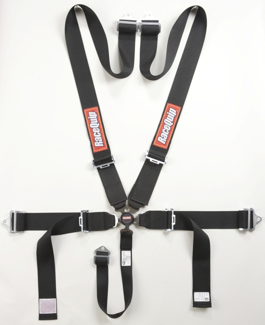 RaceQuip Black SFI CAMLOCK 5pt PD Lap Seat Belt - 741001