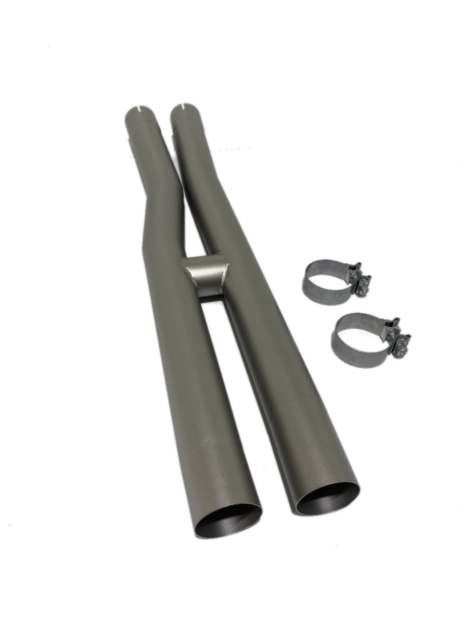 LTH H Style Resonator Delete Titan Finish (2020-2023 Mustang Shelby GT500) FDRD00005T