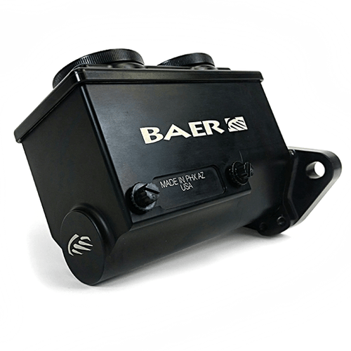 Baer Brakes Remaster Master Cylinder - 1 1/8" Bore - Left Port - Black Finish - 6801274LP