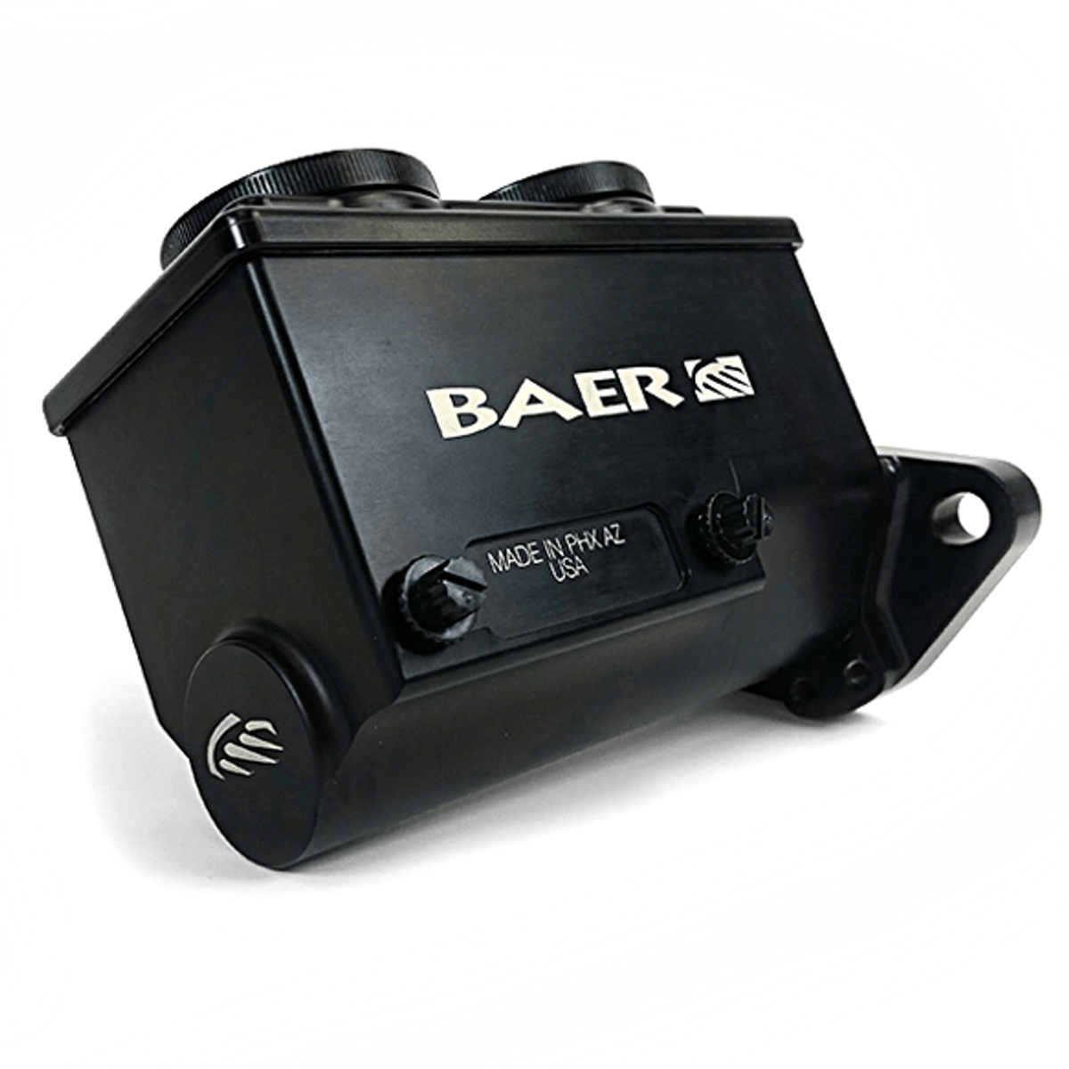 Baer Brakes Remaster Master Cylinder -5/16" Bore - Left Port - Black Finish - 6801272LP